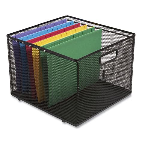 steel mesh file box|wire mesh file sorter.